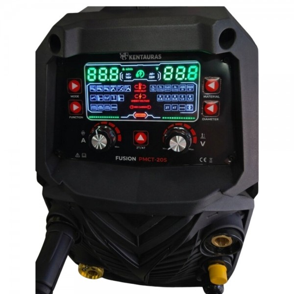 Suvirinimo pusautomatis Kentauras 6in1 FUSION PMCT 205 PULSE 200A, 230V